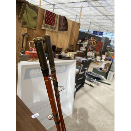 1526 - A SEALEY BLACK ARROW FLOAT ROD DE-LUXE 3 PIECE IN ORIGINAL BAG