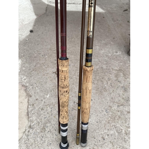 1532 - AN ABU FLY FISHING ROD AND ONE FURTHER FLY FISHING ROD