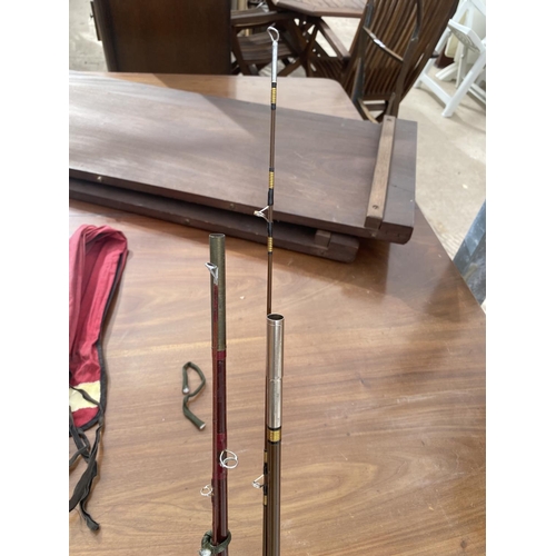 1532 - AN ABU FLY FISHING ROD AND ONE FURTHER FLY FISHING ROD