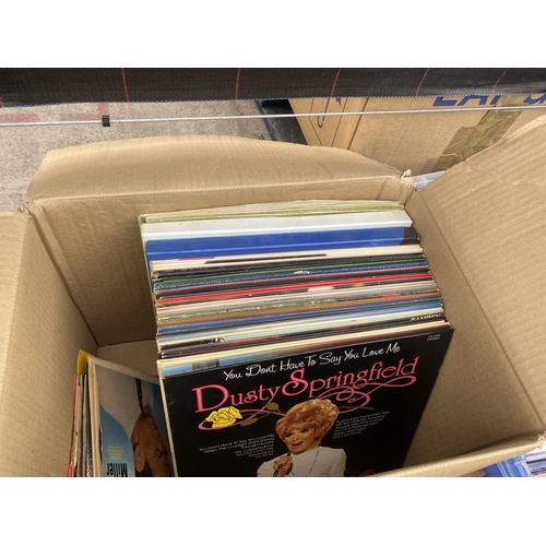 1601 - A LARGE COLLECTION OF VINTAGE LP RECORDS