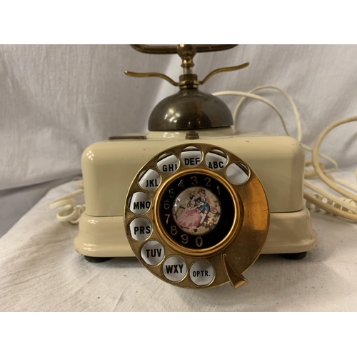 156 - A VINTAGE STYLE TELEPHONE