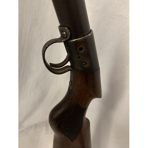 163 - A CIRCA 1927 BSA .22 CALIBER LONGBOY AIR RIFLE SERIAL NO: S25620