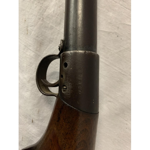 163 - A CIRCA 1927 BSA .22 CALIBER LONGBOY AIR RIFLE SERIAL NO: S25620