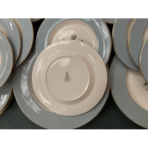 98 - A LARGE COLLECTION ROYAL DOULTON 'ROSE ELEGANS' TABLEWARE TO INCLUDE THREE TUREENS, TWO MEAT PLATTER... 