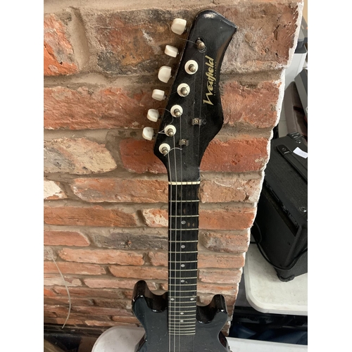 361 - A WESTFIELD HALF SIZE ELECTRIC GUITAR