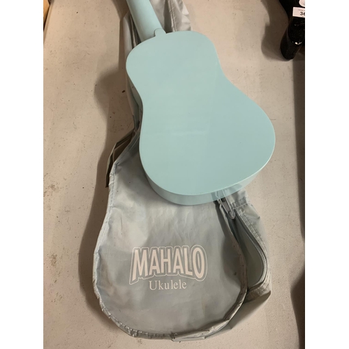 362 - A MAHALO UKULELE TO INCLUDE STORAGE BAG