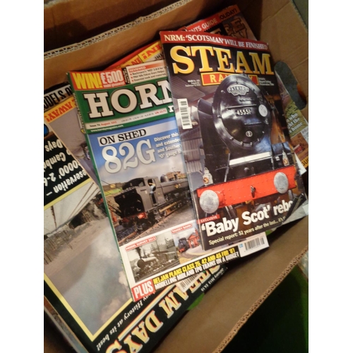 839 - A LARGE QUANTITY OF STEAM RAILWAY MAGAZINES