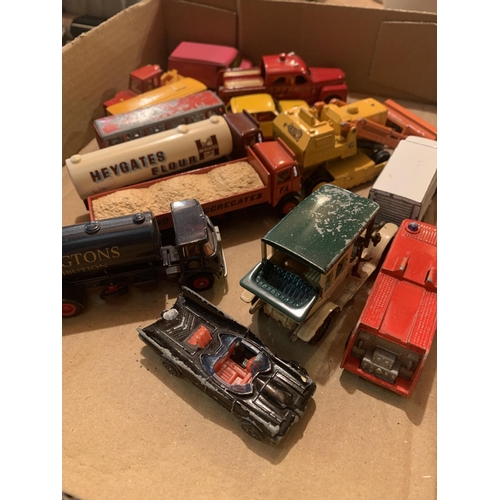 369 - A COLLECTION OF VINTAGE TOY CARS