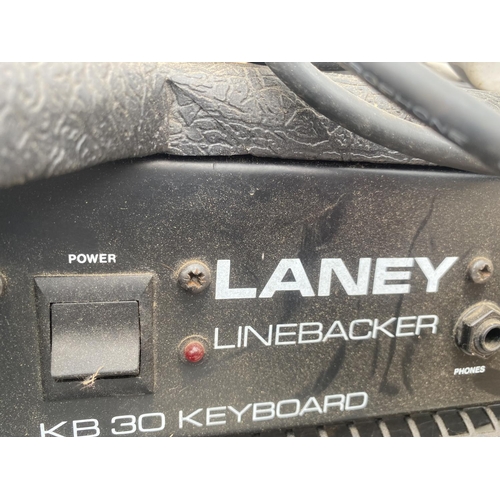 1955 - A LANEY LINEBACKER AMPLIFIER AND MIC