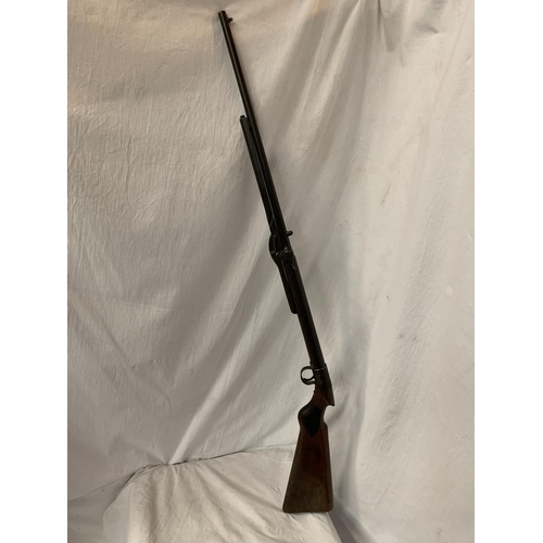 163 - A CIRCA 1927 BSA .22 CALIBER LONGBOY AIR RIFLE SERIAL NO: S25620