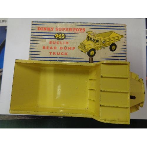 294 - A BOXED DINKY 965 EUCLID REAR DUMP TRUCK