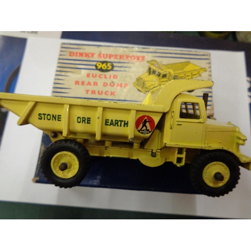 294 - A BOXED DINKY 965 EUCLID REAR DUMP TRUCK