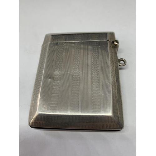 526 - A HALLMARKED LONDON 1922 SILVER VESTA CASE GROSS WEIGHT 40g