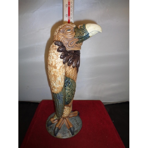 715 - AN ANDY HULL GROTESQUE BIRD VINCENT THE VULTURE DECANTER