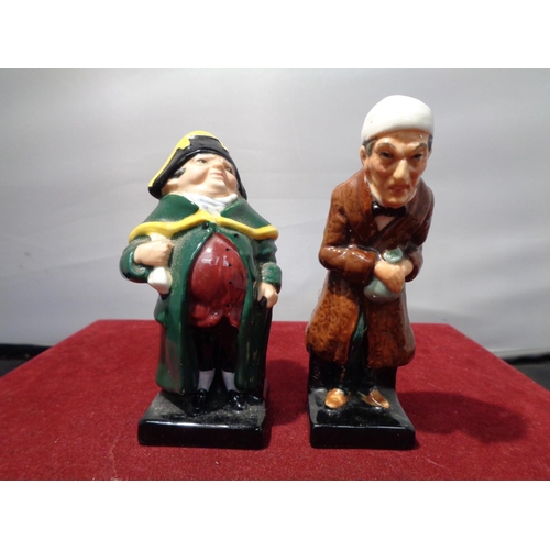 717 - EIGHT ROYAL DOULTON DICKENS FIGURES