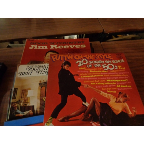 837 - AN ASSORTMENT OF LPs OF VARIOUS GENRES TO INCLUDE 1950s, 1960s, CLASSICAL ETC