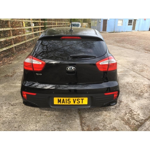 1260A - 2015 KIA RIO SR7 1300 CC, 5 DOOR, 1 OWNER FROM NEW, SERVICE HISTORY UP TO 29,000 MILES TO INCLUDE 5 ... 