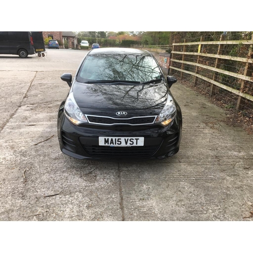 1260A - 2015 KIA RIO SR7 1300 CC, 5 DOOR, 1 OWNER FROM NEW, SERVICE HISTORY UP TO 29,000 MILES TO INCLUDE 5 ... 