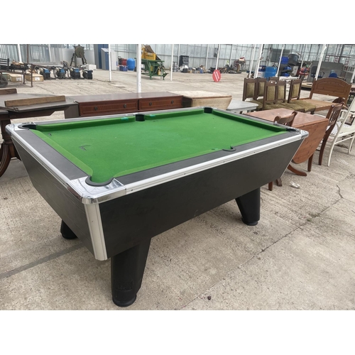 2532 - A POOL TABLE LABELLED 'SUPREME POOL' L:74