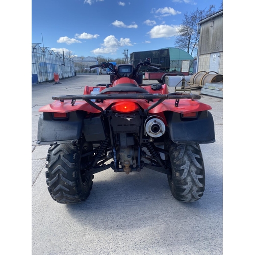 109 - A 2014 SUZUKI KING QUAD, 500 CC WITH POWER STEERING  - SEE VIDEO OF VEHICLE STARTING AND RUNNING AT ... 