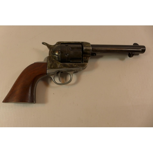 309 - A REPLICA BLANK FIRING COLT REVOLVER WITH 14CM BARREL