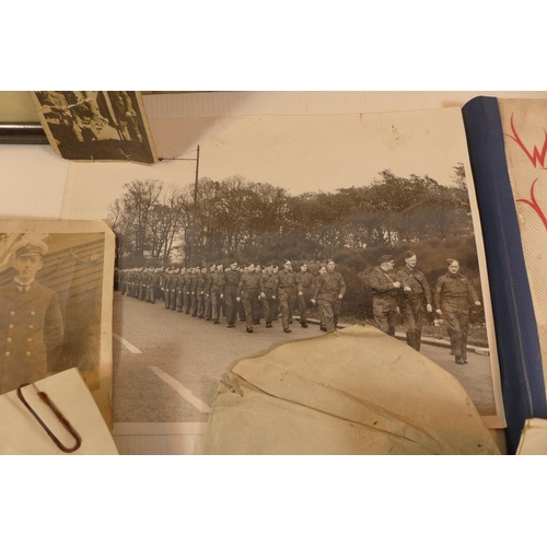 354 - A WORLD WAR 1 LETTER DATED 1915 CONCERNING TROOP CANTEENS AT ROUEN, PHOTOS OF THE HOME GUARD WARRING... 