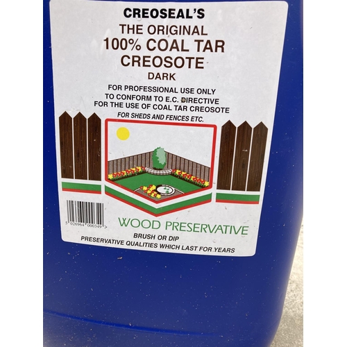 288 - A 20L CREOSEAL'S ORIGINAL COAL TAR CREOSOTE (DARK) +VAT