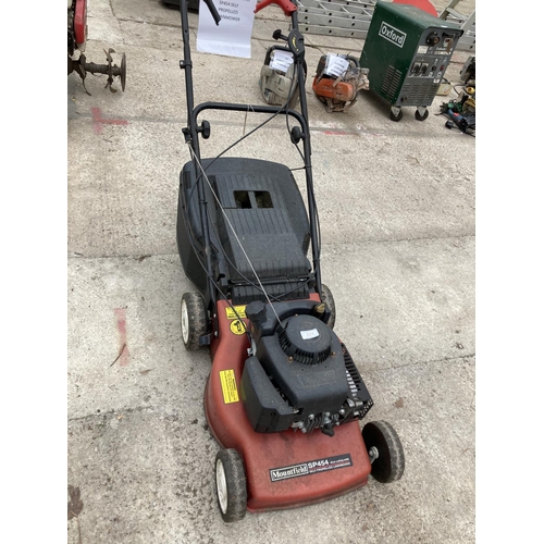 331 - MOUNTFIELDSP454 LAWN MOWER  NO VAT