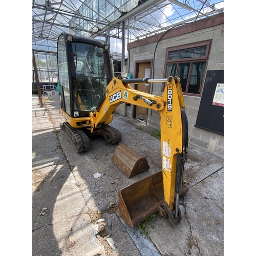 131 - JCB 8016 MINI DIGGER 1.6 TONNE 1914 HOURS