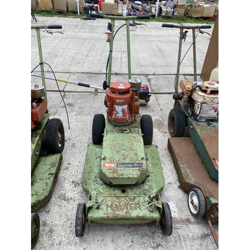 220 - HAYTER TWENTY ONE GRASS CUTTER WITH BRIGGS & STRATTON 5HP ENGINE  + VAT