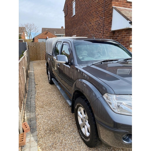 115 - A 2010 NISSAN NAVARA ACENTA, DOUBLE CAB PICKUP 188BHP 4X4, GREY, 88K MILES 3.5 TON TOWING, MOT UNTIL... 