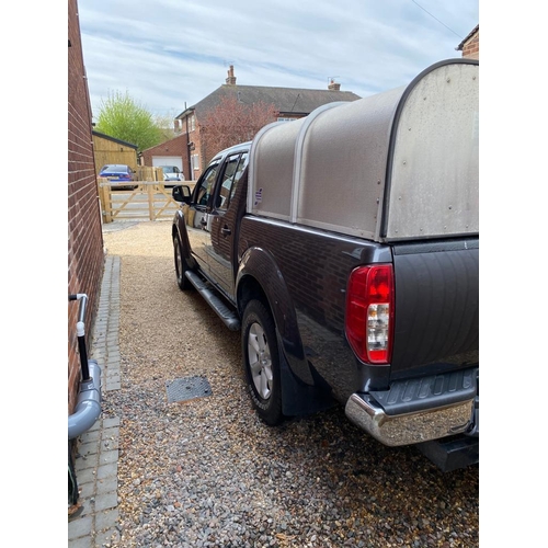 115 - A 2010 NISSAN NAVARA ACENTA, DOUBLE CAB PICKUP 188BHP 4X4, GREY, 88K MILES 3.5 TON TOWING, MOT UNTIL... 