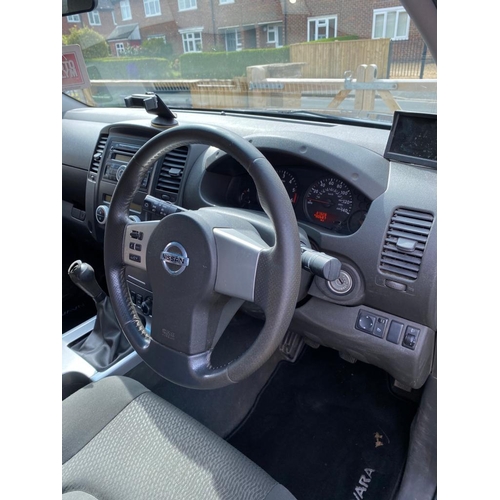 115 - A 2010 NISSAN NAVARA ACENTA, DOUBLE CAB PICKUP 188BHP 4X4, GREY, 88K MILES 3.5 TON TOWING, MOT UNTIL... 