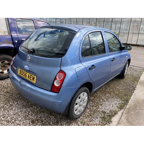 139 - NISSAN MICRA AUTOMATIC  BD56 AEM  M.O.T. UNTIL DECEMBER - LADY OWNER SINCE 2012