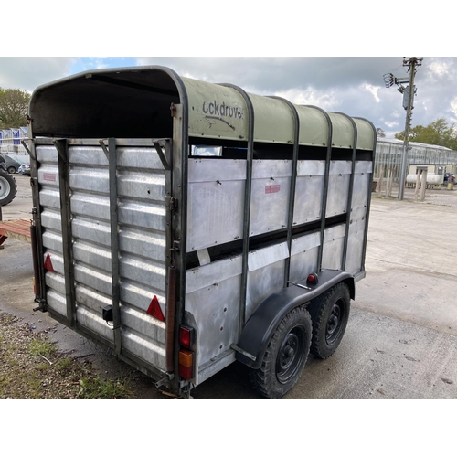 142 - CATTLE TRAILER   + VAT