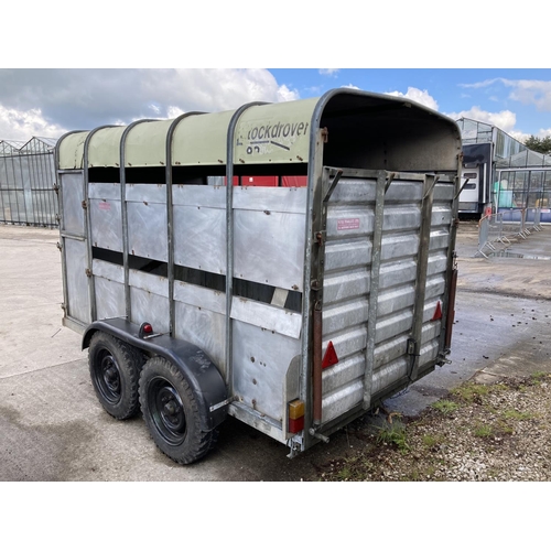 142 - CATTLE TRAILER   + VAT