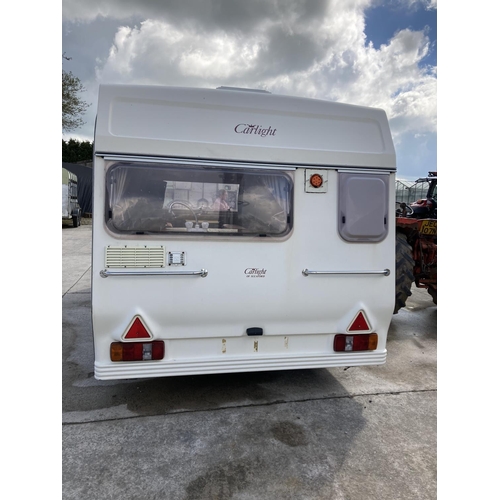 143 - CARAVAN WITH AWNING  NO VAT