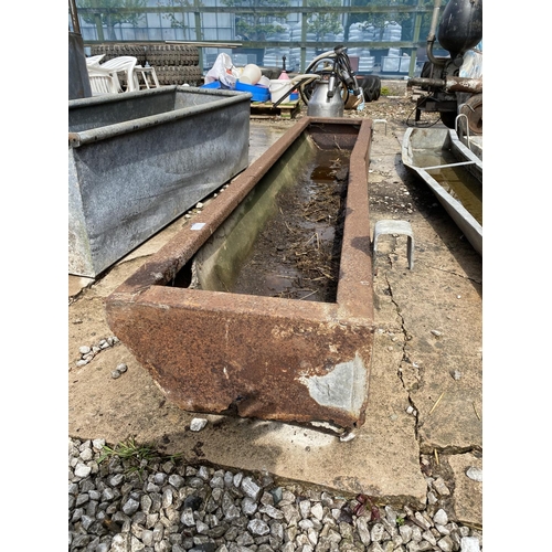 158 - CAATTLE FEED TROUGH   + VAT