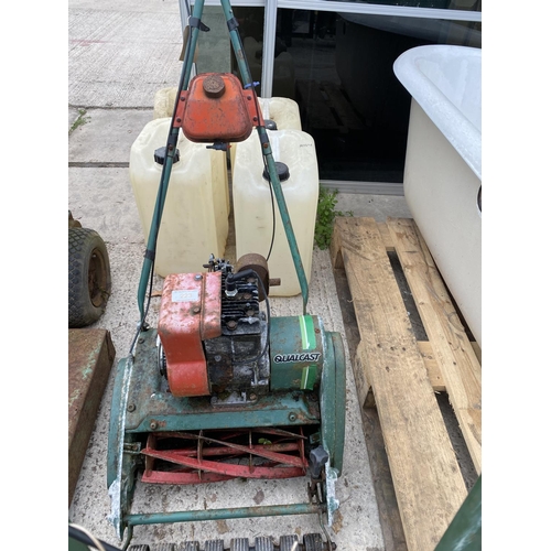 223 - QUALCAST LAWN MOWER  + VAT