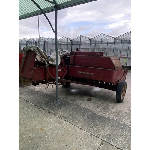 229 - MASSEY FERGUSON 20-8 BALER  LAST USED ABOUT 6 YEARS AGO. 2 SPARE WHEELS & TYRES, ALWAYS STORED UNDER... 