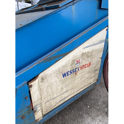 231 - WESSEX HTC 18 LEAF COLLECTOR  + VAT