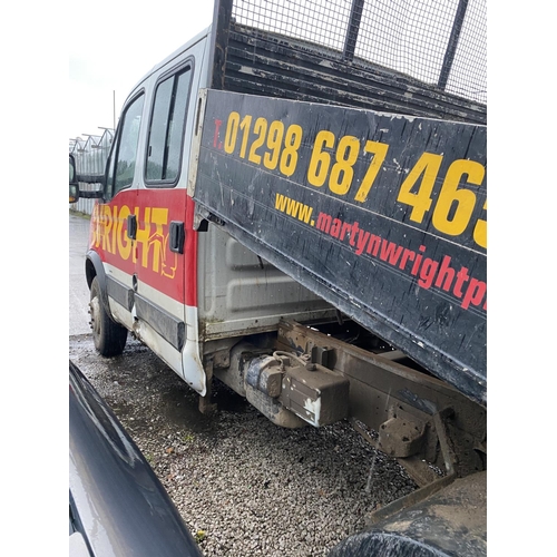 236 - IVECO DAILY TIPPER  2007  MX07 JAO   3LTR DIESEL WITH INSULATED ALLUMINUM TIPPER BODY
NO VAT