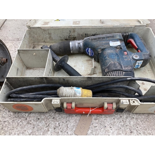 335 - BOSCH SDS MAX DRILL 110VOLT  NO VAT