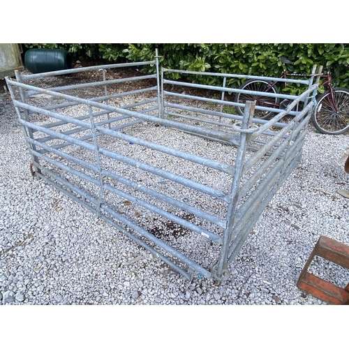 342 - 4 SHEEP HURDLES + VAT