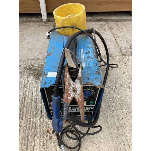 412 - CLARKE MIG WELDER NO VAT