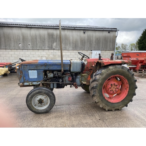 135 - ZETOR  3711 TRACTOR JEC 107N NO VAT