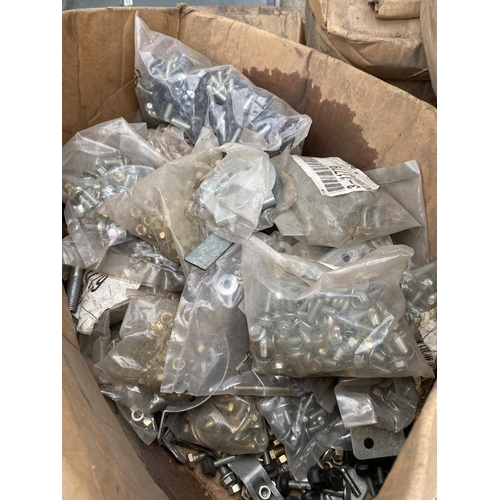 450 - PALLET OF NUTS & BOLTS +VAT