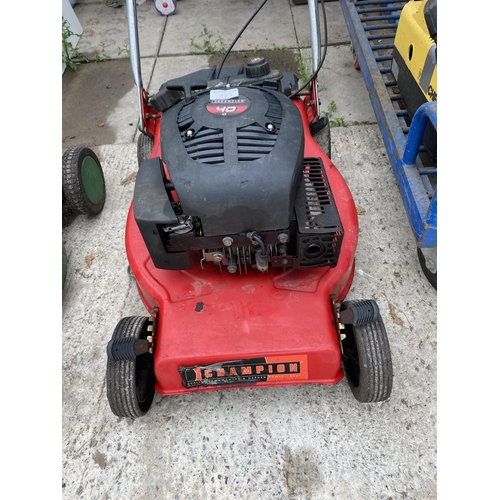 453 - CHAMPION 40 LAWNMOWER NO VAT