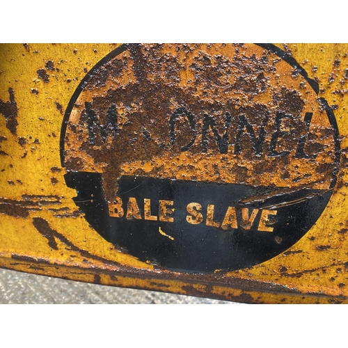 114 - MCCONNEL BALE SLAVE WORKING ORDER NO VAT