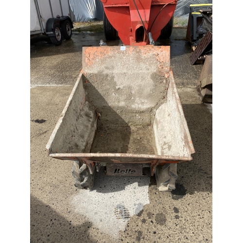 116 - BELL MINI DUMPER WITH HONDA ENGINE NO VAT